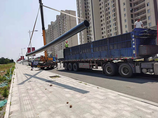 濟萊高鐵北站PE給水管道項目工程